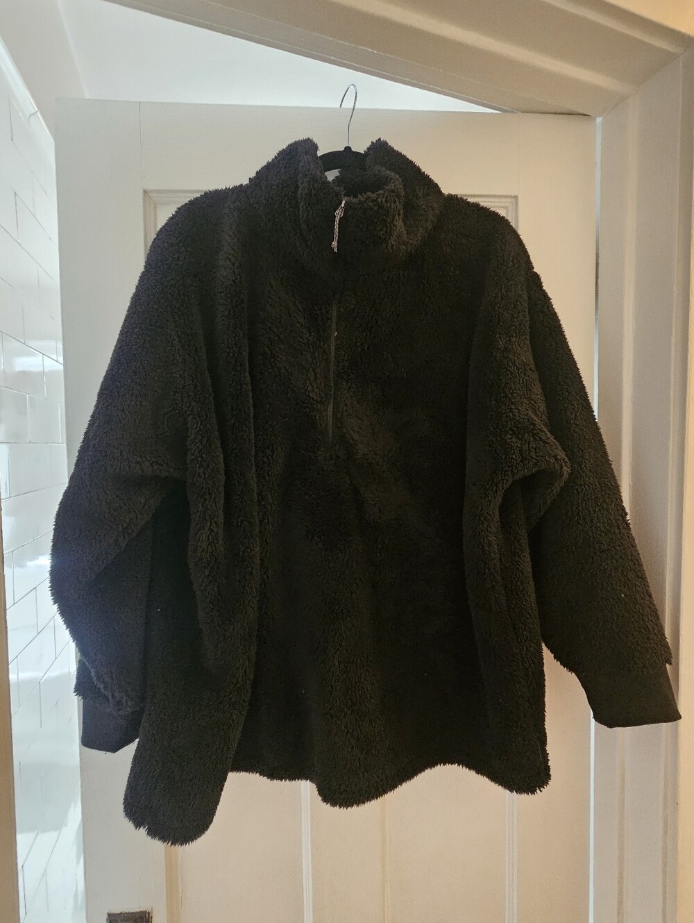 Eddie Bauer Black Half-Zip Pullover